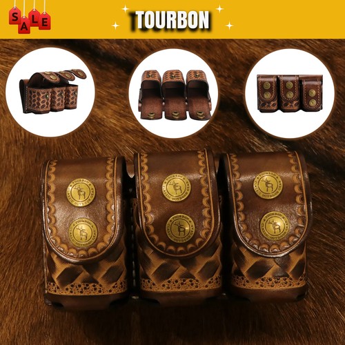 Tourbon leder revolver - tourbon,