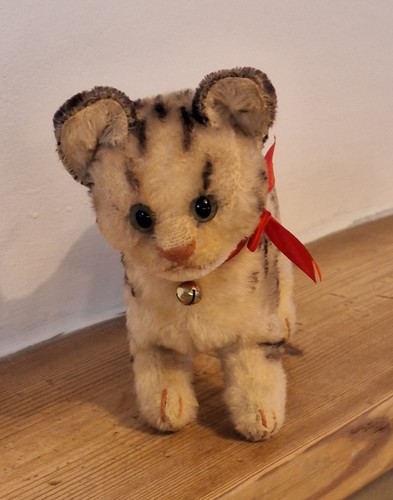 Steiff cat tabby 1317 - cat, 1317,0