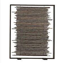 GERVASONI Paravent Raumteiler Holz Bambus