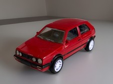 VW Golf II GTI 16V Modellauto NOREV 1:43 Sportfelgen Rot