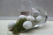 Glasvase / Windlicht konisch /