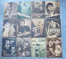 12x Illustrierter Film-Kurier - Filmprogramme