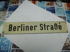 Berliner Straße Schild Verkehrsschild Bushaltestelle o.ä beidseitig kein Email
