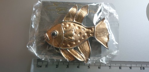 Brosche modeschmuck fisch - modeschmuck,