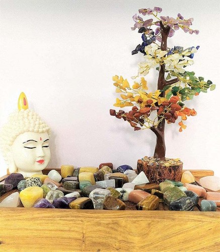 Großer chakra kristall - großer,
