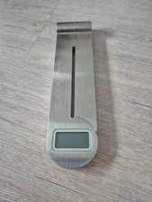 Minimalistische Küchenwaage bis Max. 5kg zum Anhängen Edelstahlfarben