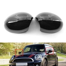 2x L+R Abdeckung Abdeckung Spiegelkappen Gehaüse Für BMW MINI R55 56