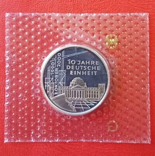 10 DM Deutschland 1998-2001 PP in orig. Folie !! 925er SILBER !! ZUR AUSWAHL !!