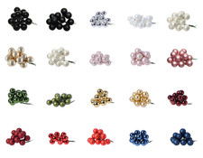 12 Weihnachtskugeln am Draht