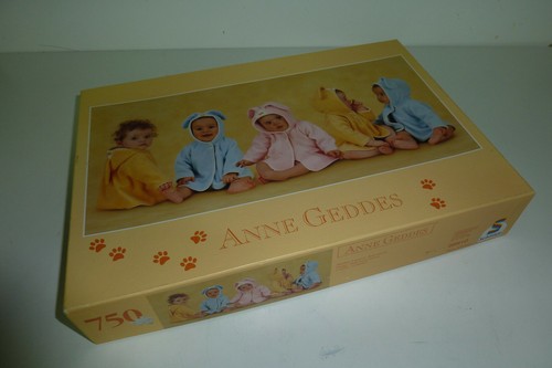 Anne geddes puzzle - geddes, häschen