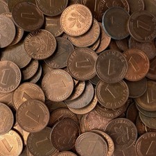 1 Pfennig Münzen BRD (vor