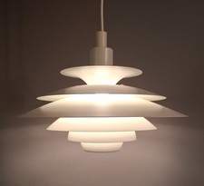 Alte Jeka Pendellampe Lampe Dänemark Metall Danish Design Vintage