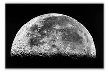 Poster der mond nasa - poster,