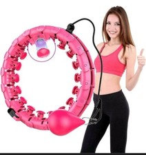 smart hula hoop mit Gewicht Ball Segmente Fitness Gesundheit Sport Training