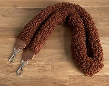 Wechselgurt Taschengurt Schultergurt Schulterriemen Braun Tragegurt Boucle Damen