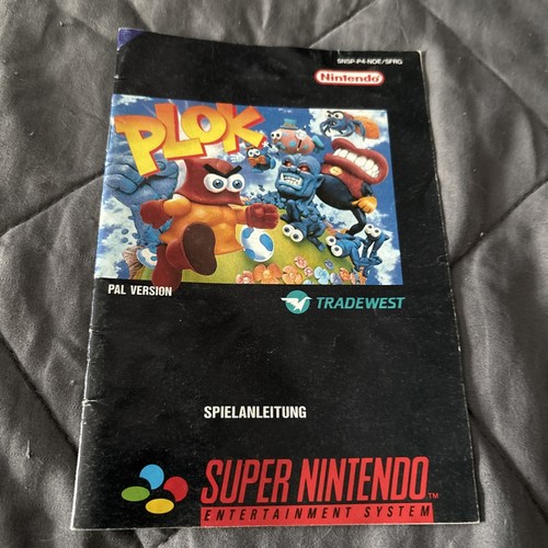 Plok super nintendo snes - plok,