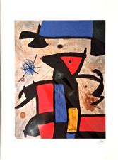 Miro - Dipinto LLL/V  -50 x 35