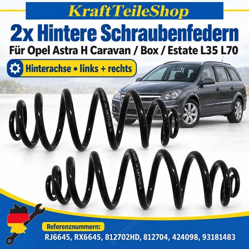 Feder hinten für - 2x, opel
