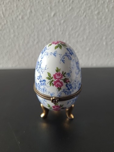Porzellan schmuckei geblümt - porzellan,