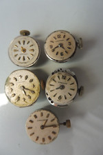 5 Longines - Uhrwerke ,   alte