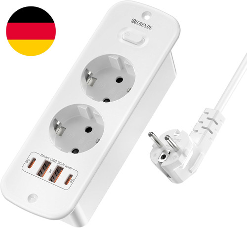 Versenkbare steckdose mit - mit, usb
