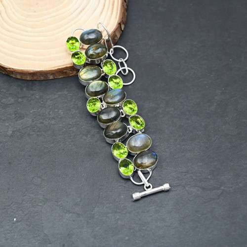 Labradorit peridot edelstein - labradorit,
