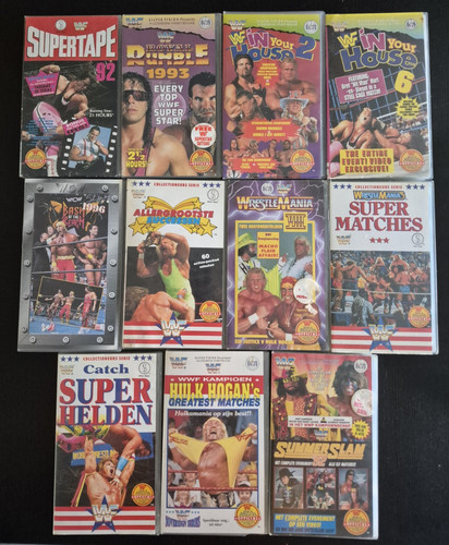 11x vintage wwf - wwf, mania