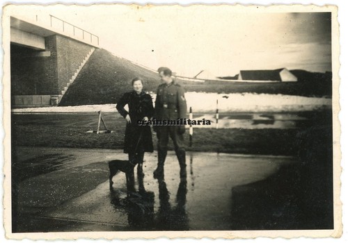 Orig foto soldat bei - foto,