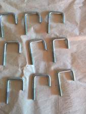 verzinkte L - Haken Rohrhaken - 50 x 25 x 20 mm - 23 Stück M6