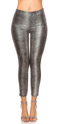 Leggins glanz wetlook gold - glanz,