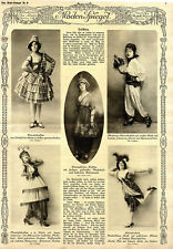 Pierrotkostüm-Salontirolerin-Phantasiekostüm-Apachenkostüm-Faschingmode von 1914