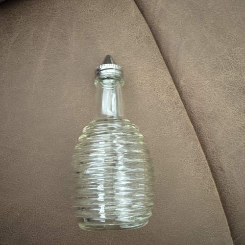Vintage klarglas öl essig - vintage, &
