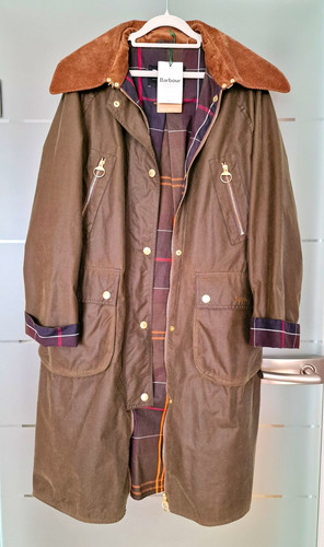 Barbour ebberston mantel braun - ebberston,
