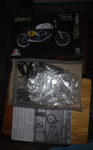 Italeri norton manx 500cc - manx, 500