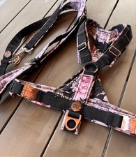 Hundegeschirr + Leine Größe M Rosegold Set urban wolves hund annyx Geschirr