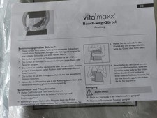 Bauch-Weg-Gürtel von Vitalmaxx (TV-Werbung)