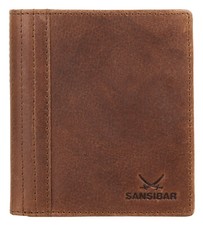 Sansibar Geldbörse echt Leder - NEU - Damen, Herren Leder