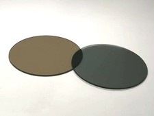 Getöntes Glas Rund und Eckig Glasplatten Rauchglas Wunschmaß möglich!  NEU!