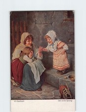 Postcard I am a Child Painting