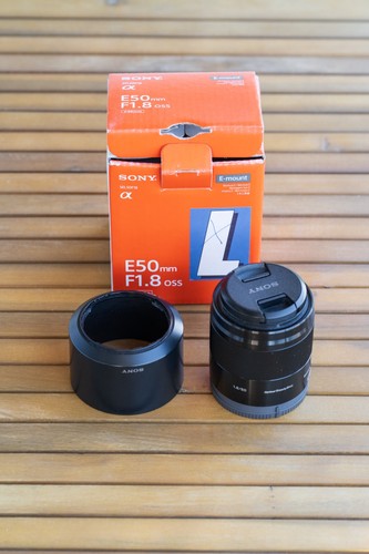 Sony sel50f18 50mm - sony,