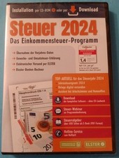 Aldi Steuer 2024 Das Einkommensteuer Programm Neu unbenutzt nur Lizenz