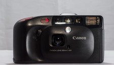 Canon Sure Shot Ace.Getestet. Eingebauter Top-Sucher & abnehmbare Fernbedienung