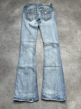 Rock Revival Jeans Flared Blau Gr 25
