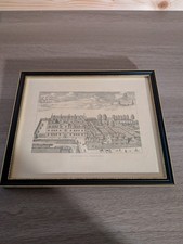 Pembroke College gerahmter