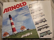 Arnold 0148 Spur N Norddeutsche Bierwagen Garnitur in OVP