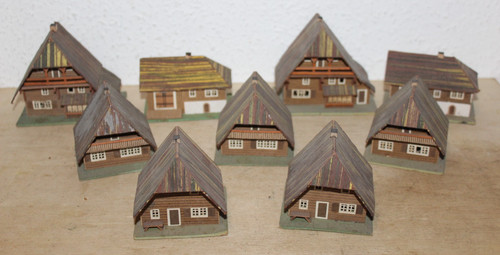 Miniatur dorf pappe - miniatur,
