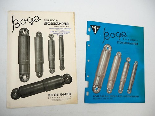 Original prospekt boge - original,