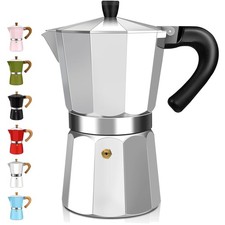 Kaffeemaschine Espressokocher Moka Pot 12 Tassen Aluminium Kaffee