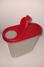 Tupperware Eidgenosse Rot mit Deckel 1 ,7 gebraucht 