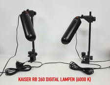 2x Kaiser Fotostudio Lampe für Produktfotos, Repro, usw. RB260 digital (5462)